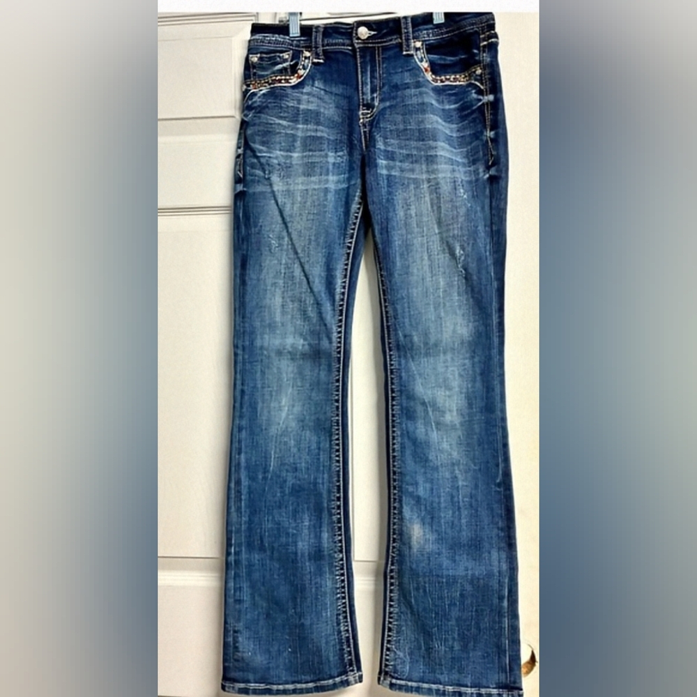 Grace in LA Blue Boot Cut Jeans